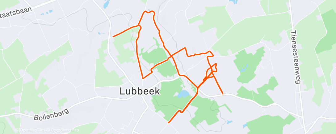 Карта физической активности (Offroad om de coach content te houden🙄 😜)