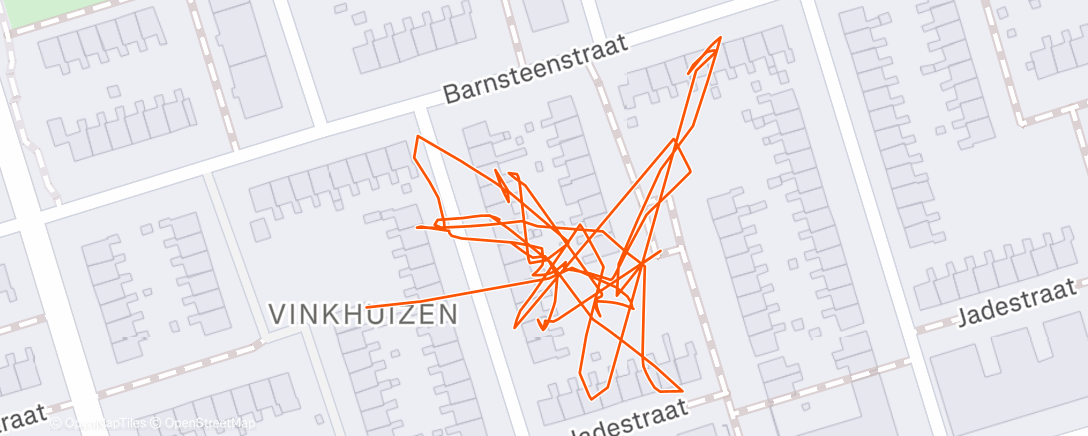 Map of the activity, En nog maar eens rehab oefeningen