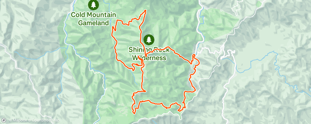 Map of the activity, Should have brought my machete!