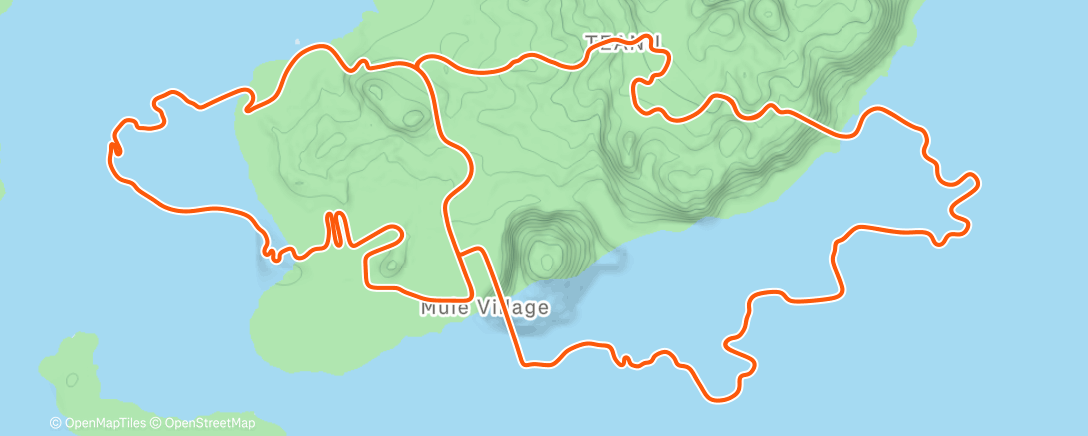 Map of the activity, Zwift - Big Flat 8 in Watopia