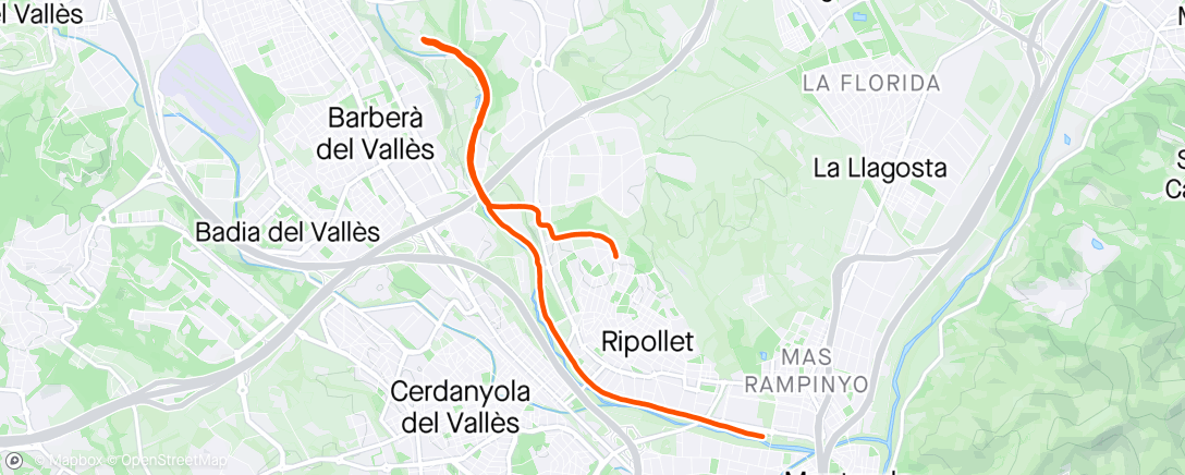 Map of the activity, Fuck the fartlek ☠️