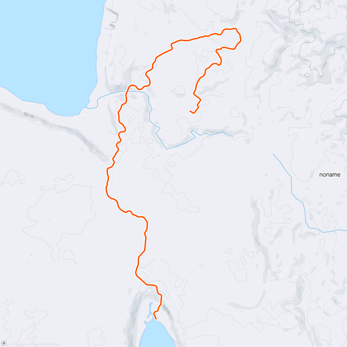 Map of the activity, Zwift - Pacer Group Ride: Wandering Flats in Makuri Islands with Taylor