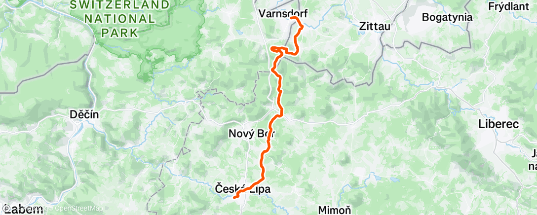 Map of the activity, Do VDF