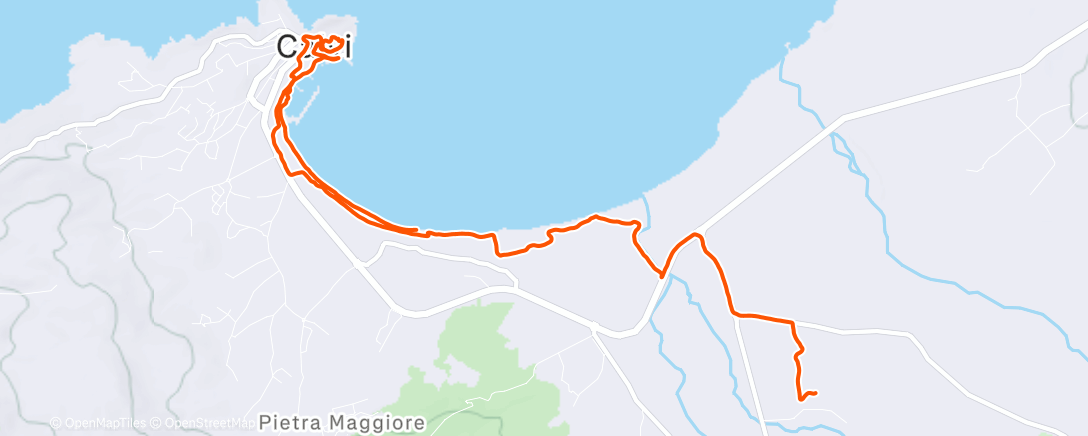 Map of the activity, Tranquillou sur la plage