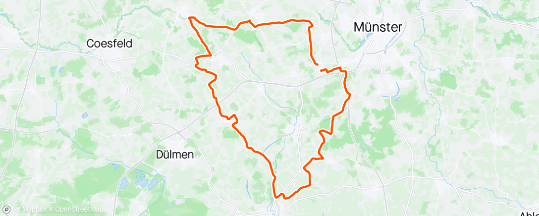 Map of the activity, Feierabend 🚴‍♂️🌦️⭐🐻‍❄️