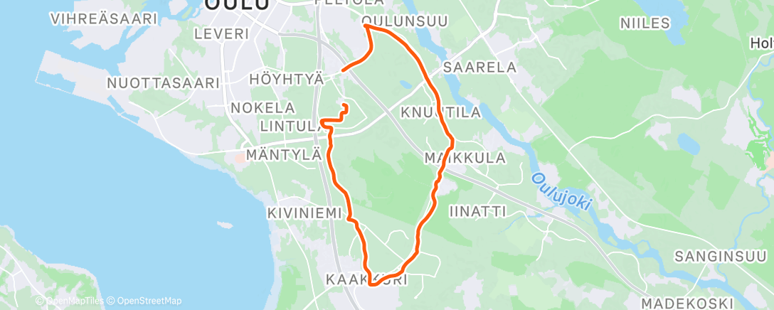 Mapa de la actividad (Otso Stroll)