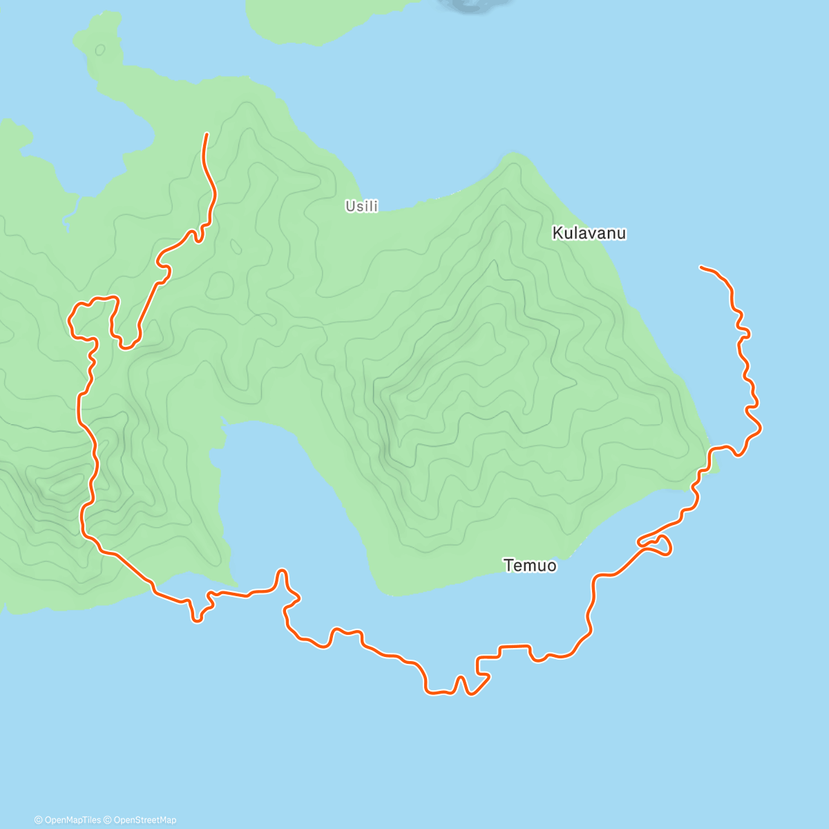 Map of the activity, Zwift - Zwift Pro Training Camp: INEOS Grenadiers | Team Workout 2 on Temple Trek in Watopia