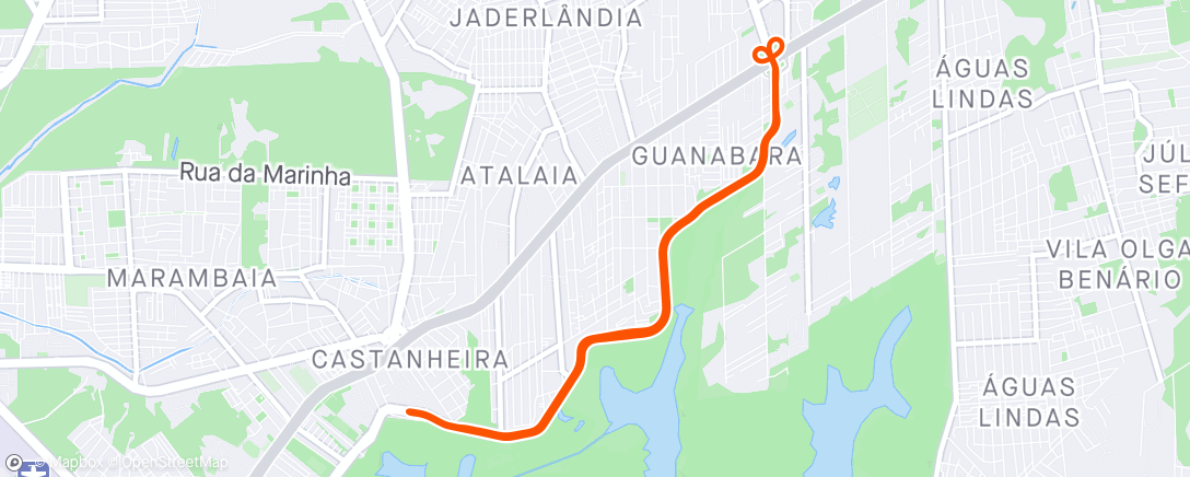 「Pedalada matinal」活動的地圖