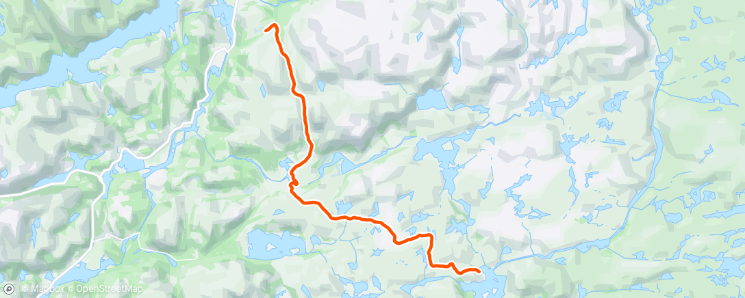Mapa da atividade, Smølåsen - Kvinen m/ Njell Inge