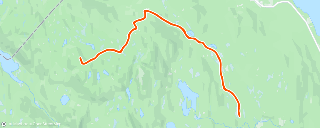 Map of the activity, Marifjell