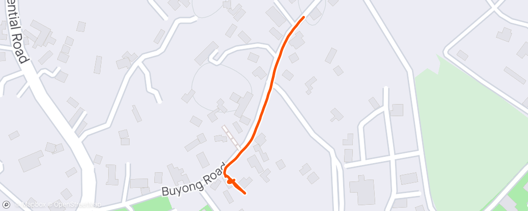 Map of the activity, Evening Walk to Euphoria Bar & Resto