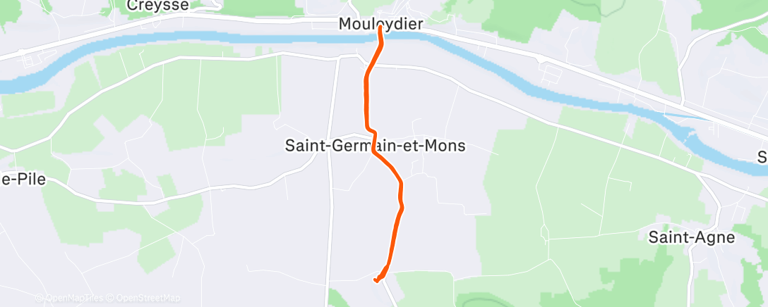 Map of the activity, Rendez-vous raté chez l’infirmière