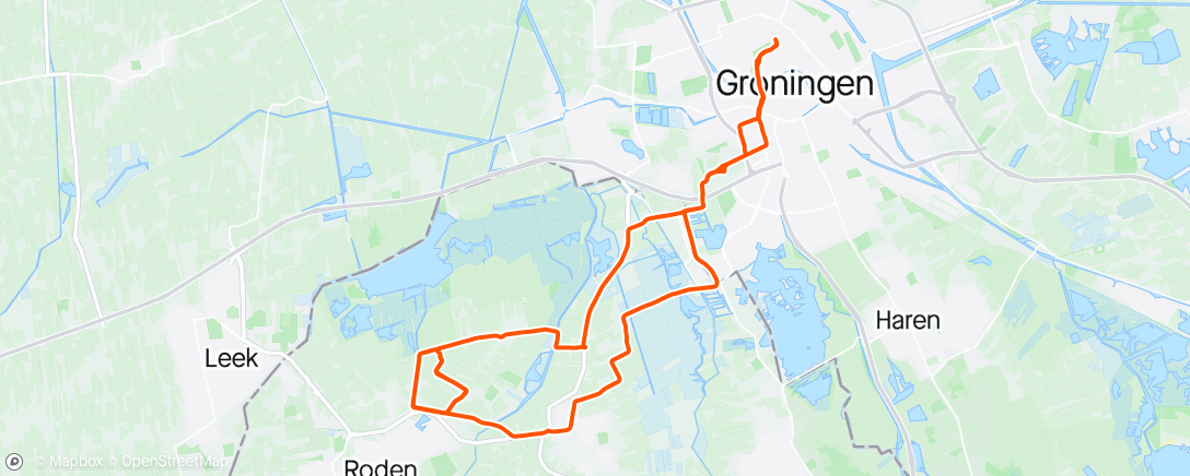Map of the activity, Training geven