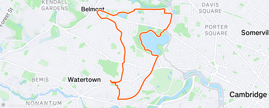 Map of the activity, LR with a side of back exercises