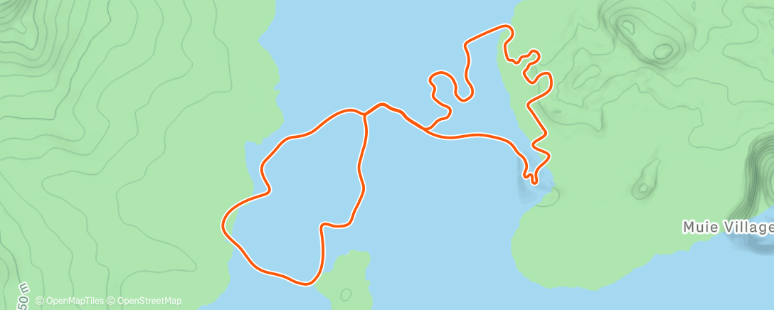 Map of the activity, Zwift - Jarvis Seaside Sprint in Watopia