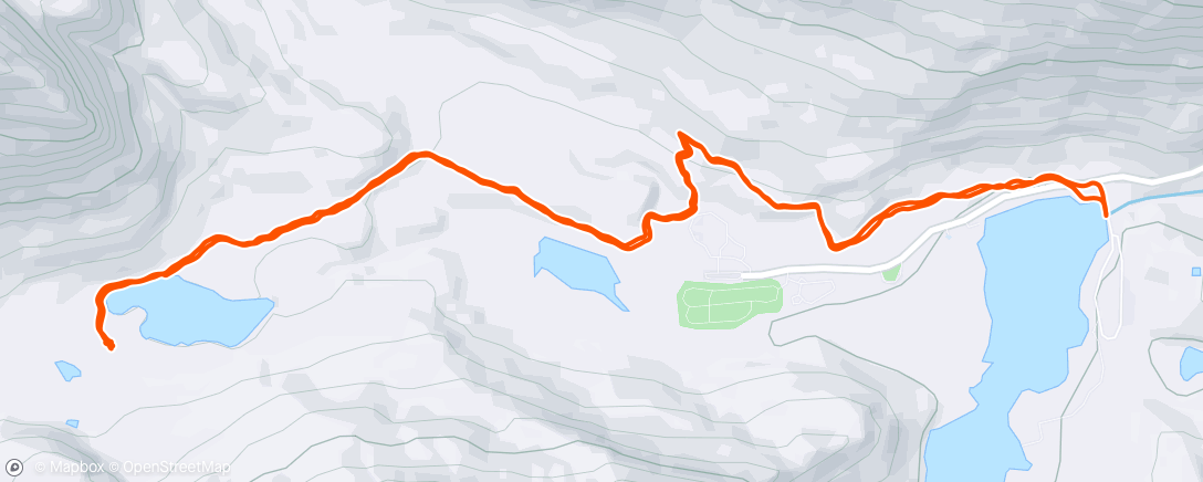 Map of the activity, Red Rock Falls