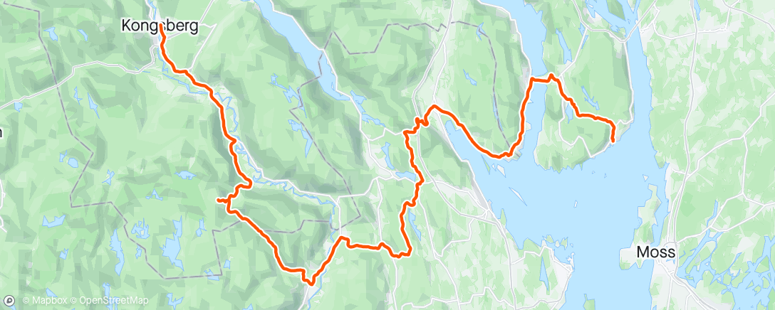 Map of the activity, HTH II: Kon-Tiki - Folkemordsberg