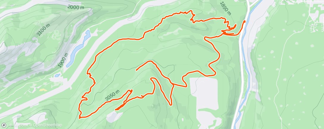 Map of the activity, First ass of the season