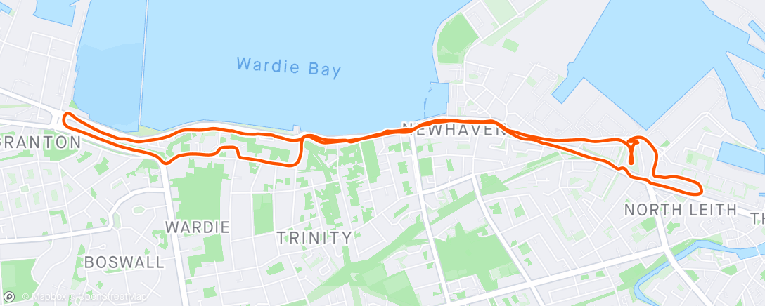 Карта физической активности (Morning Walk)