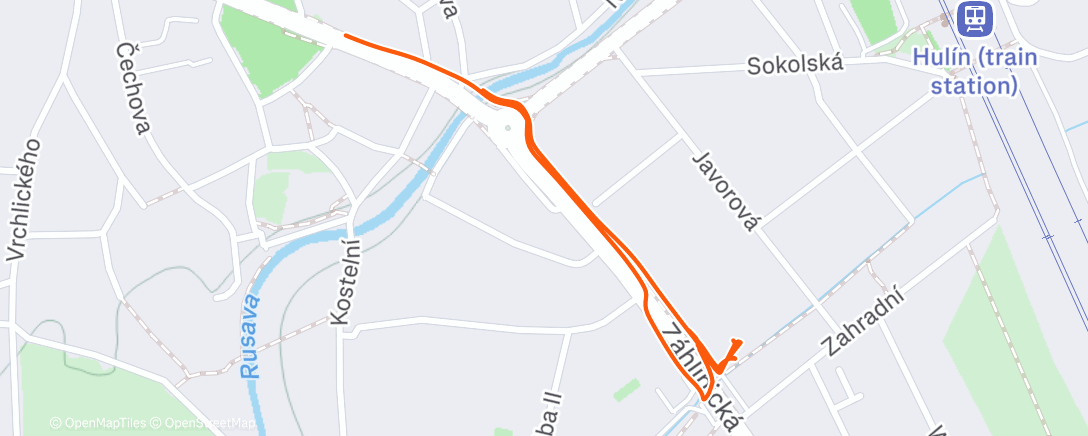 Карта физической активности (Morning Walk)