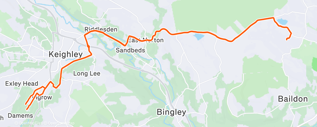 Map of the activity, ART- Hedge laying  Hawkstone farm