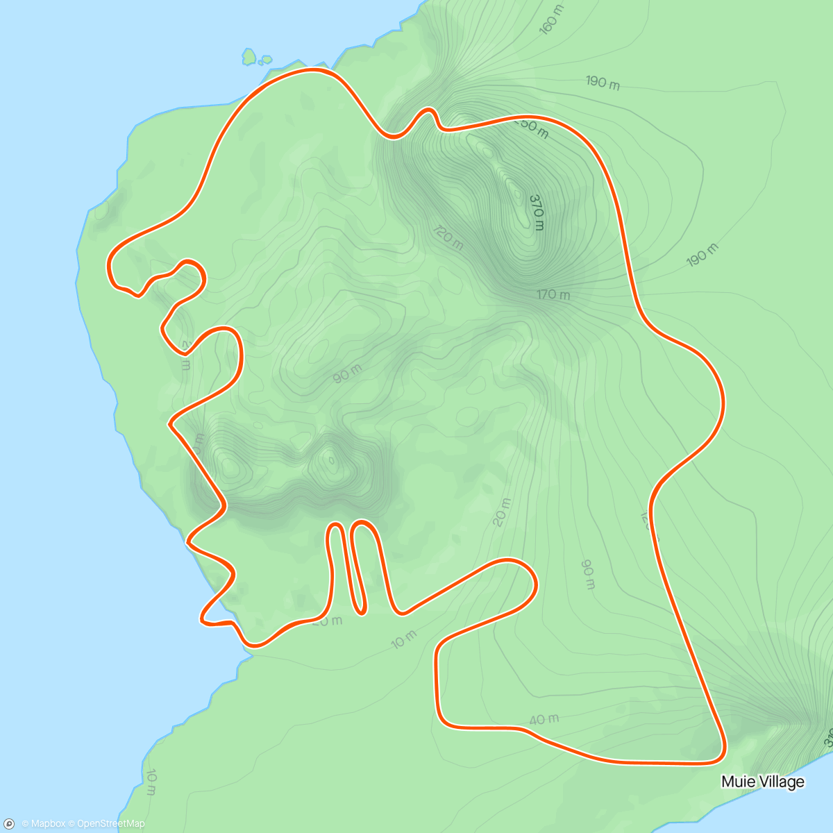 Map of the activity, Zwift - 8x 4min Big Gear em Tempo/limiar in Watopia