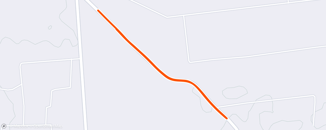 Map of the activity, Morning Run