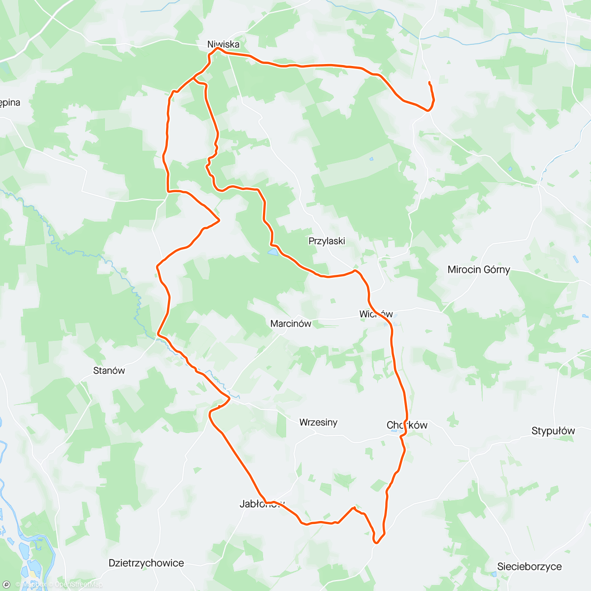 Map of the activity, Ride_721 - GRAVEL
