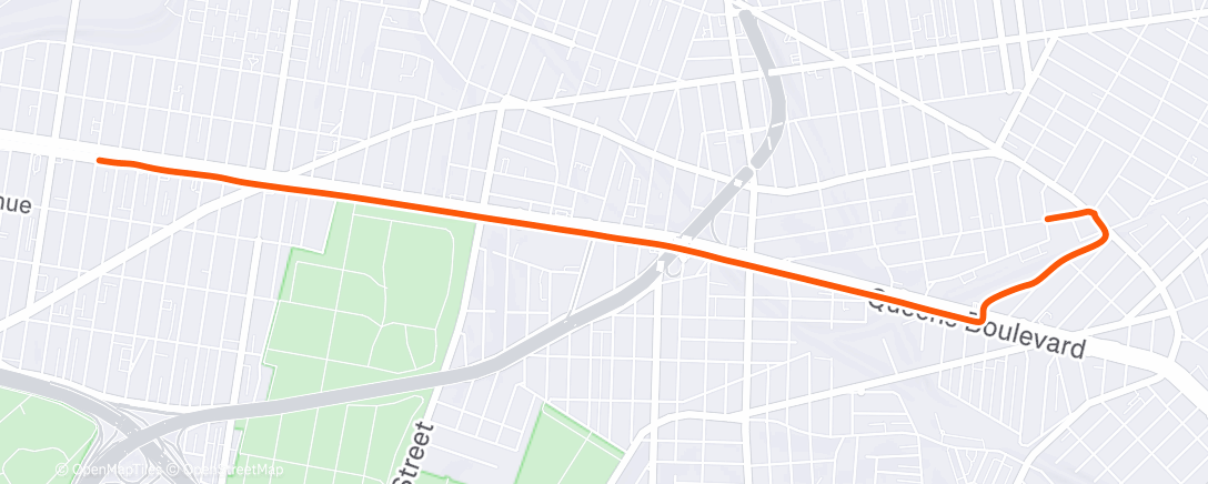 Map of the activity, Afternoon Ride