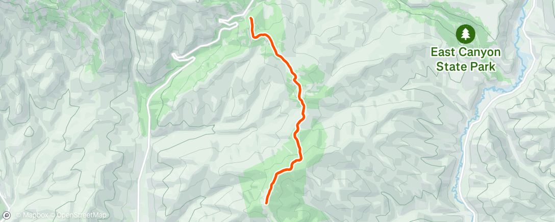 Map of the activity, Morning Walk