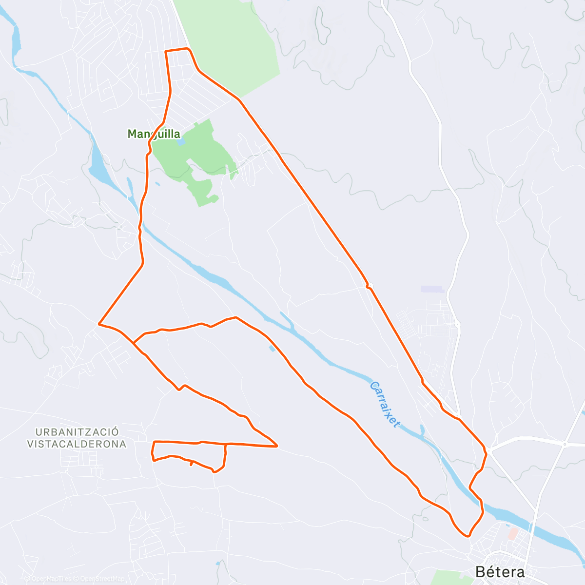 Map of the activity, Readaptándonos a la pubalgia