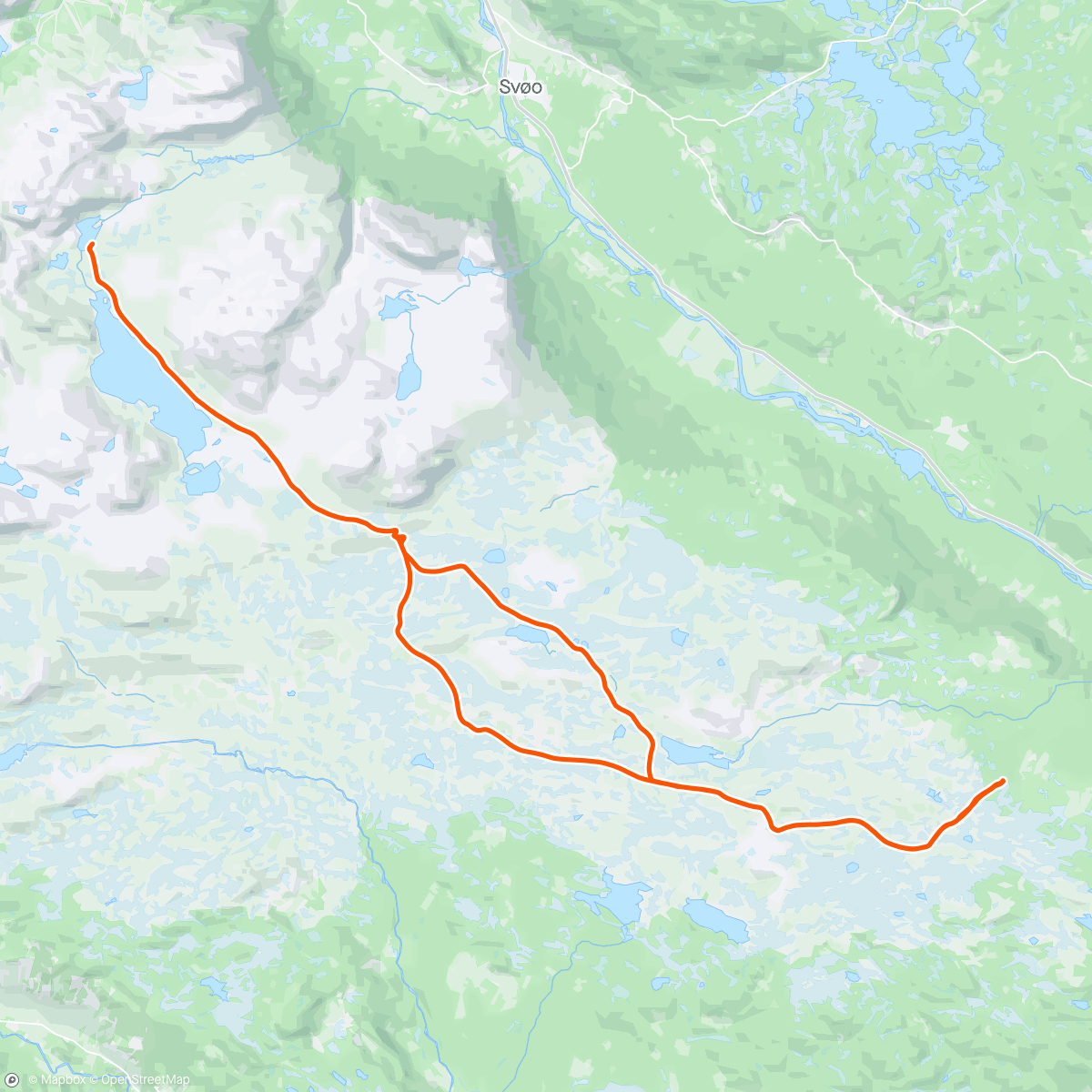 Kaart van de activiteit “Morning Nordic Ski”