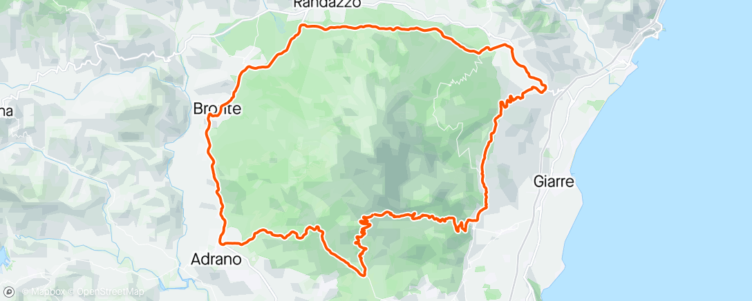 Map of the activity, Etna Altitude Training 🌋 - Day 4