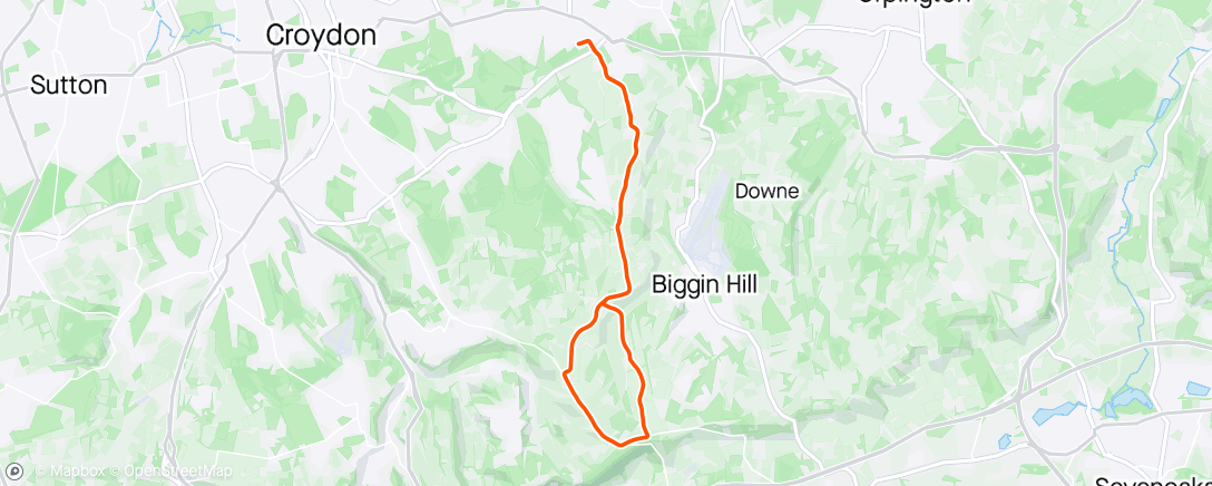 Map of the activity, Beddlestead loop