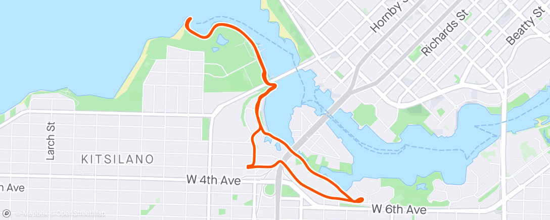 Map of the activity, School drop stroller mileage is a new thing 🤷🏻‍♂️