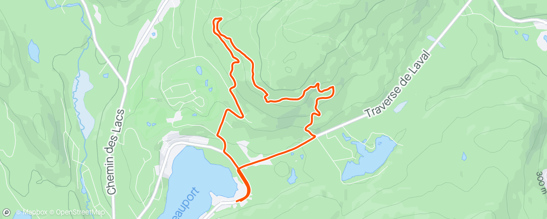 Карта физической активности (Sortie Trail avec CN 💝)