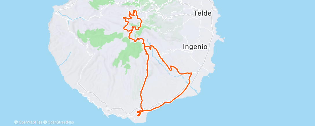 Map of the activity, Flott langtur ⛰️☀️🌫️