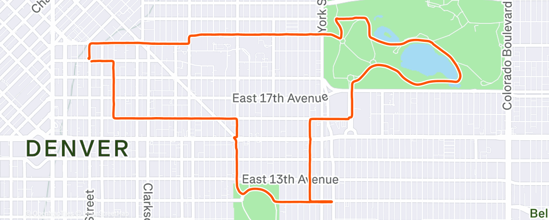 Map of the activity, The Roads Are Closed