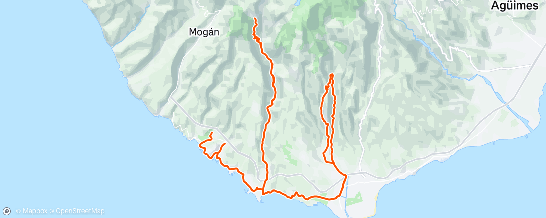 Mapa de la actividad (Morning Ride)