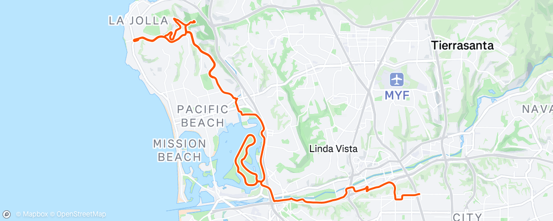 Map of the activity, Arnie Baker