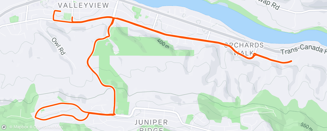 Map of the activity, Juniper