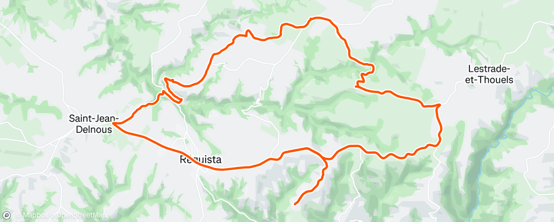 Carte de l'activité