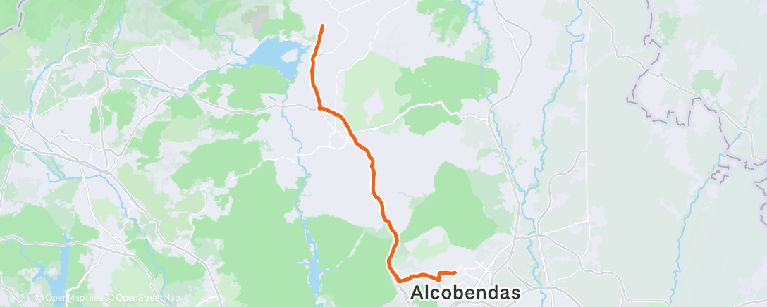 Карта физической активности (Lunch Ride)