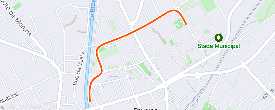 Map of the activity, Tour de Romandie 🇨🇭: proloog