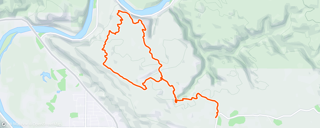 Mapa da atividade, Moab Slickrock trail