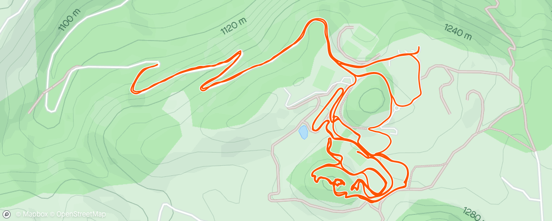 Map of the activity, Final Track Check XCO Europeans, this time try conditions