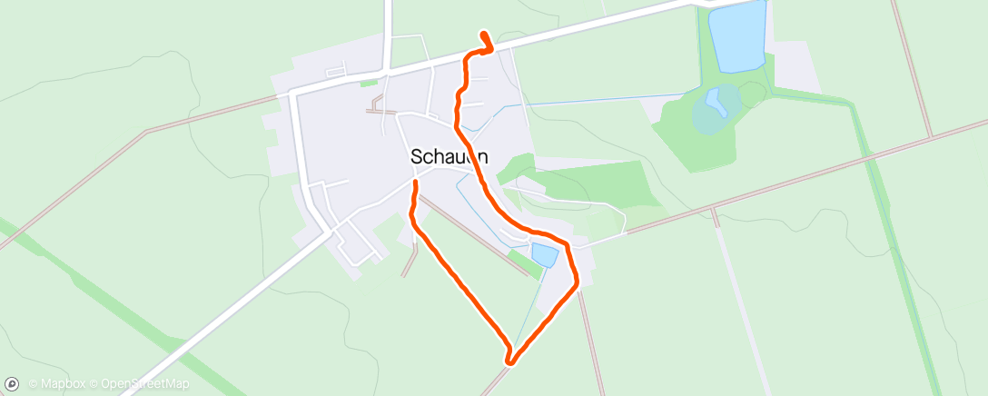 Map of the activity, spaziergang mit 🐴