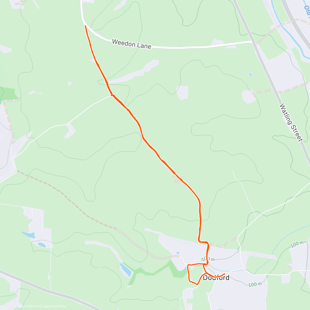 Карта физической активности (Lunch Walk)