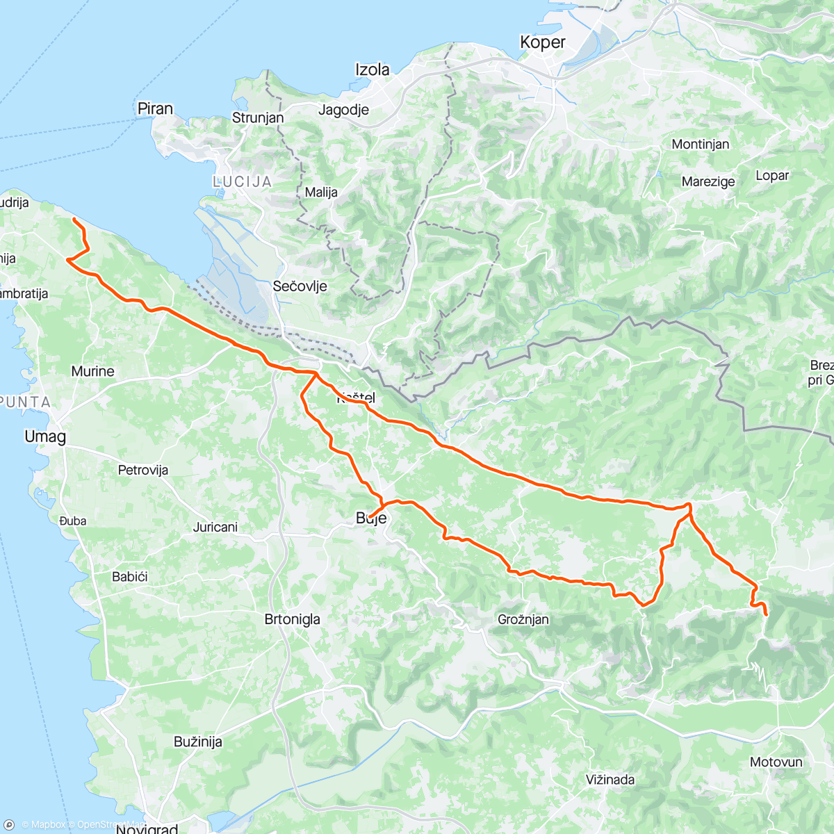 Kaart van de activiteit “Passo Portole”