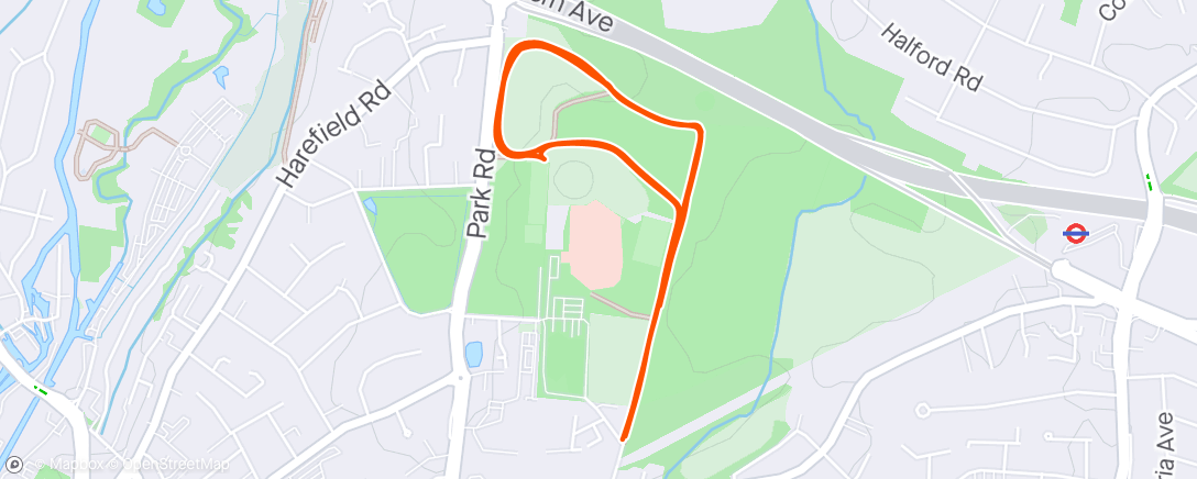 Map of the activity, Pre swim run with Dennis 🏃‍♀️🏃🏻‍♂️